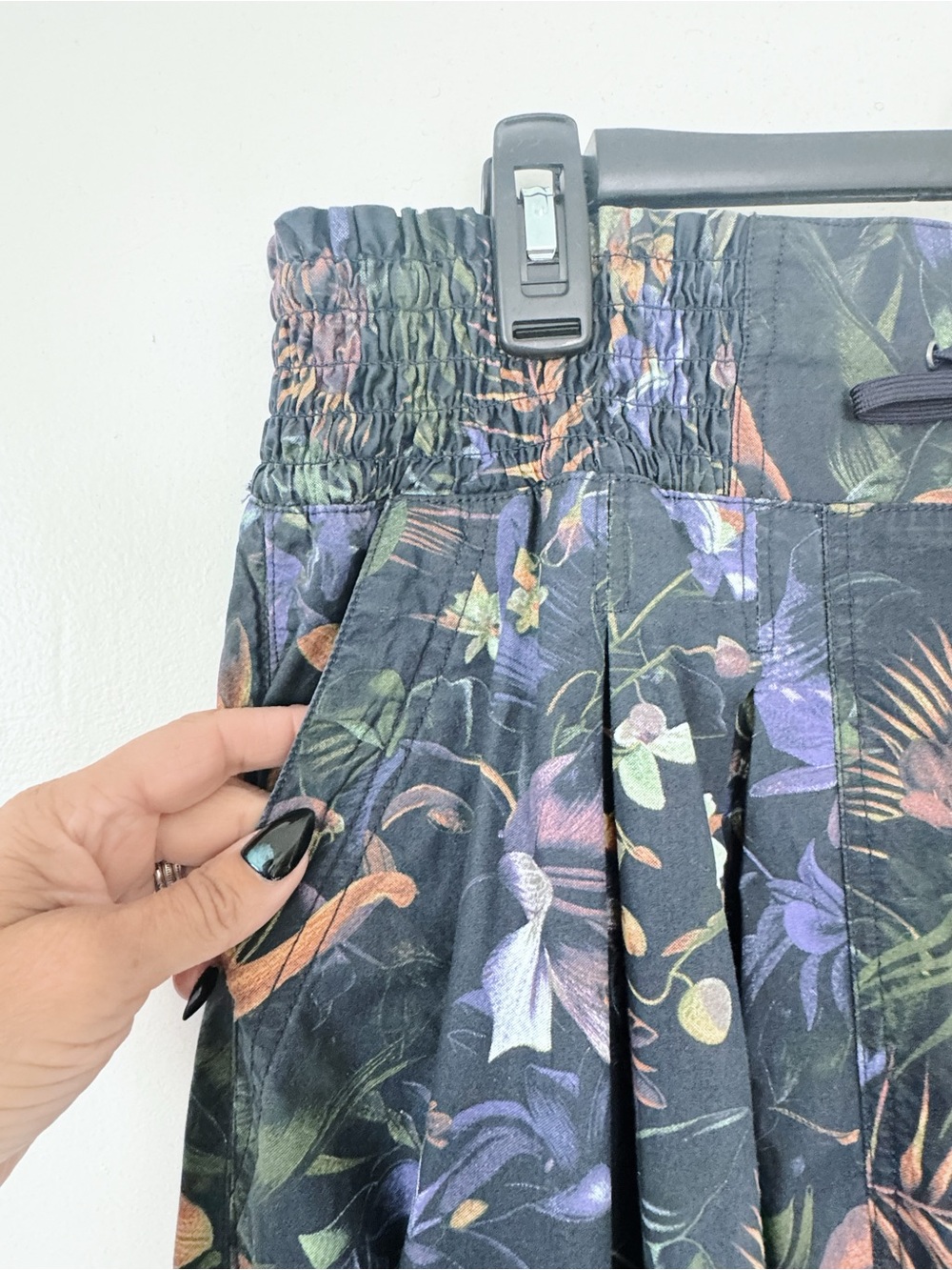 NWT Anthropologie Maeve Tropical Wide-Leg Shorts L - Picture 3 of 8